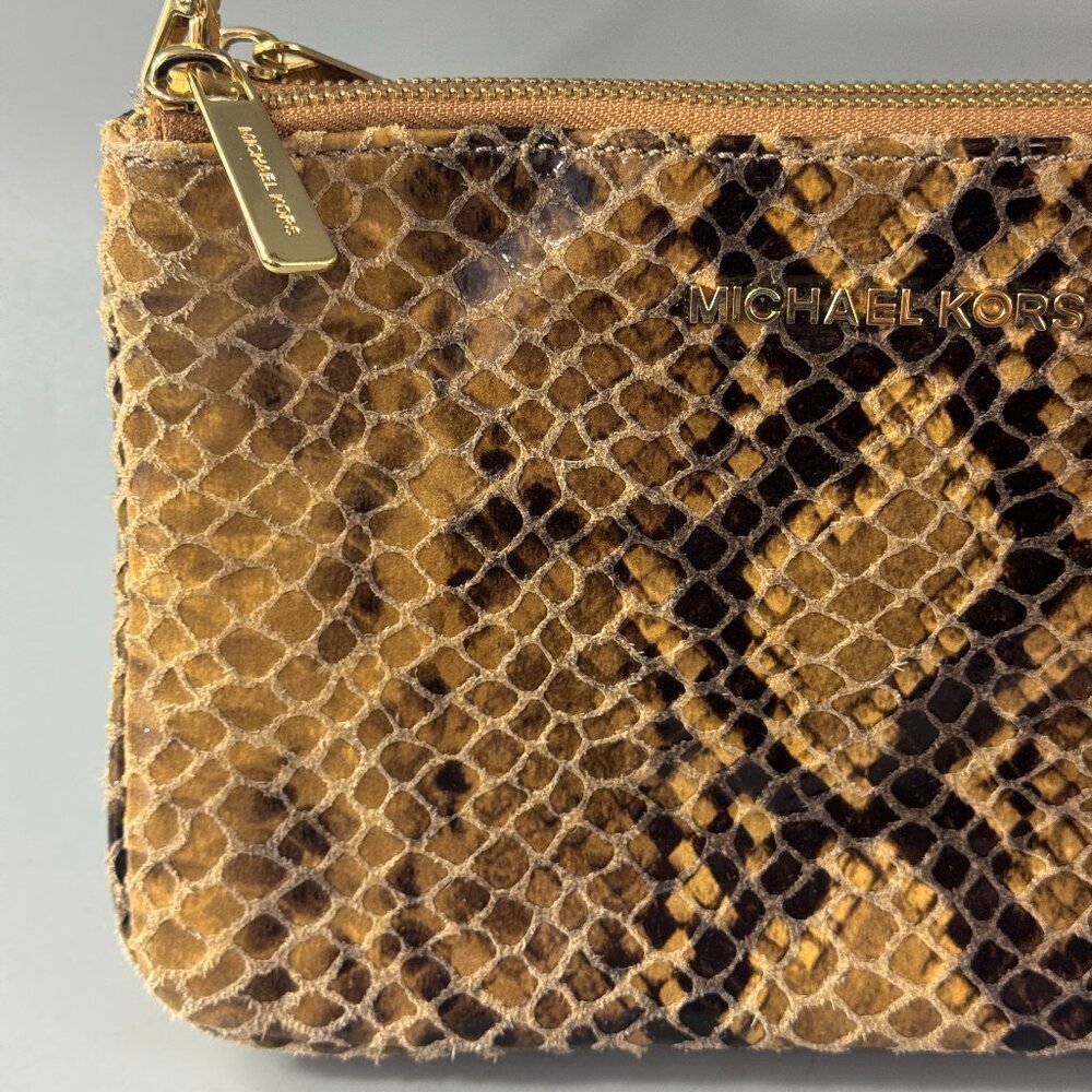 Michael Michael Kors Python Skin Embossed Small C… - image 2